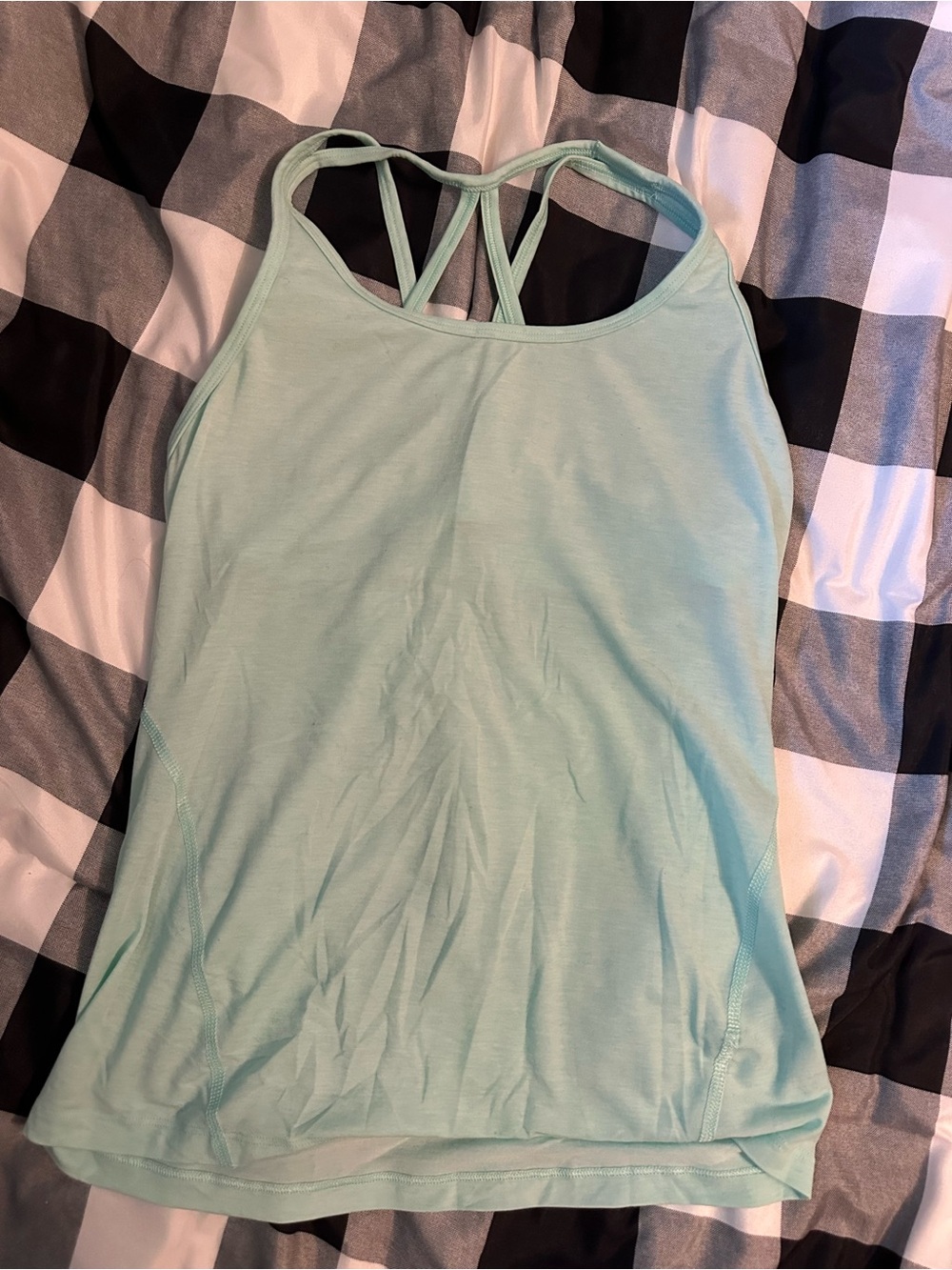 Women’s Mint Green Strappy Tank Top